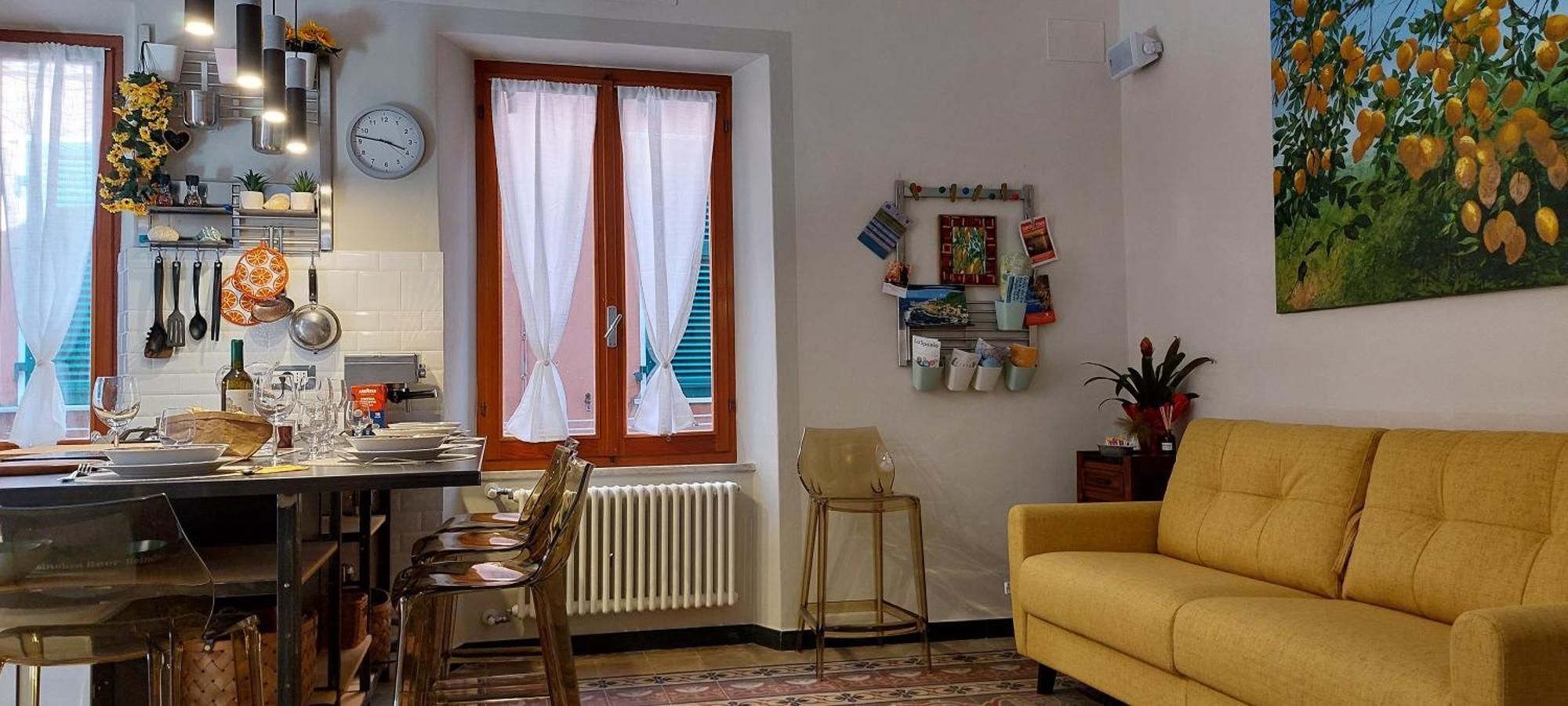 Moderno Appartamento Vista Mare, Con Parcheggio Privato Портовенере Екстер'єр фото
